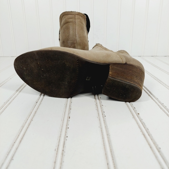 Steve Madden Adelphie Leather Almond Toe Cut Out Ankle  Booties  E979 - Picture 8 of 12